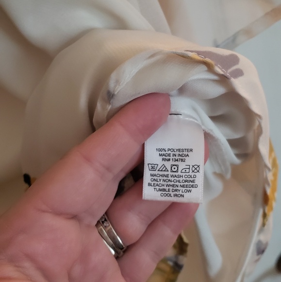 Hint of Blush floral dress - Picture 4 of 7